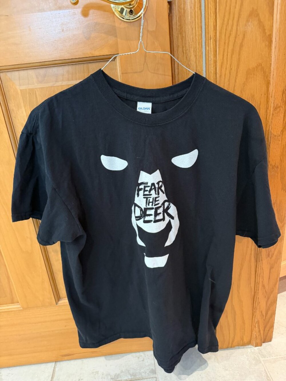 Bucks Fear the Deer T-Shirt XL Black